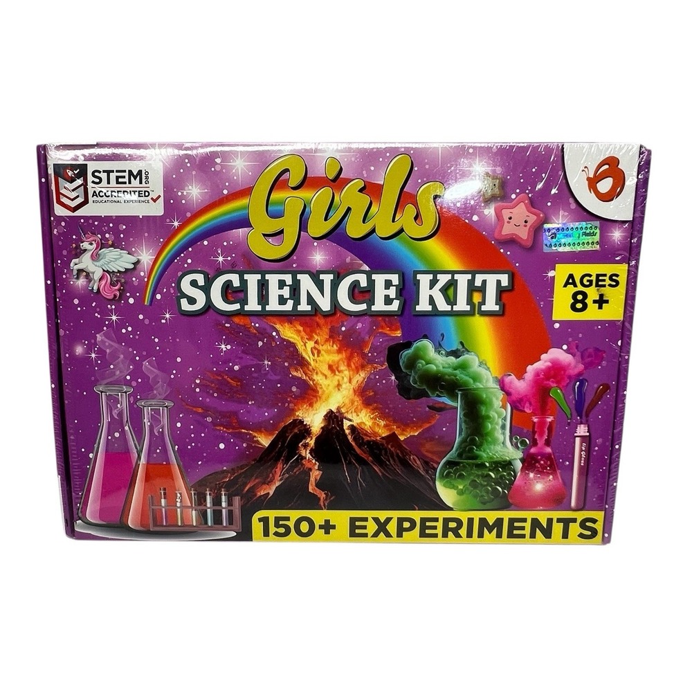 ButterflyEduFields 150+ Girls Science Kit for Kids Ages 8+ Years New In Box
